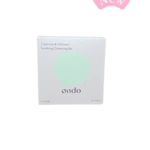 Soothing cleansing soap with oats and calamine